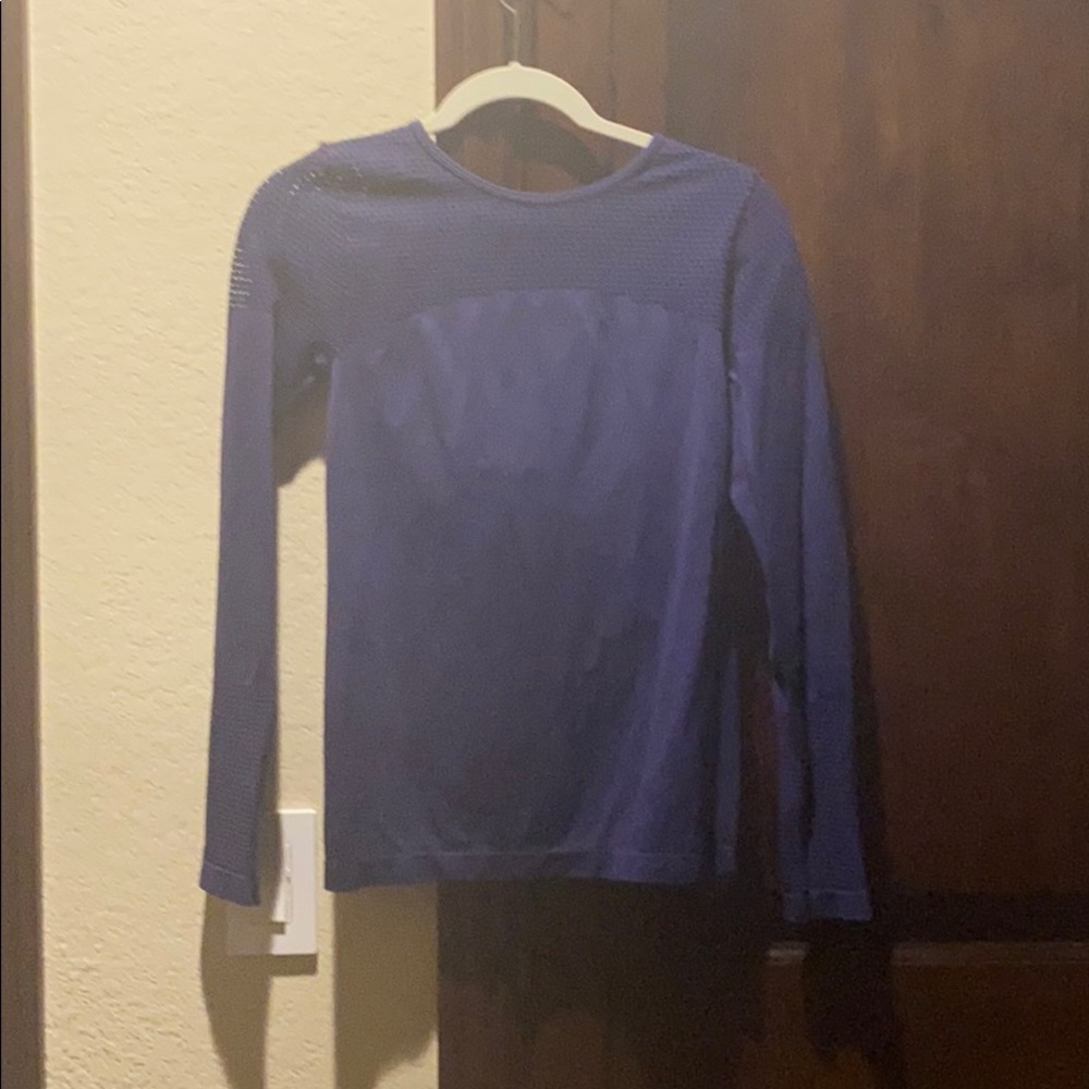 Fabletics Navy Compression Top - image 1